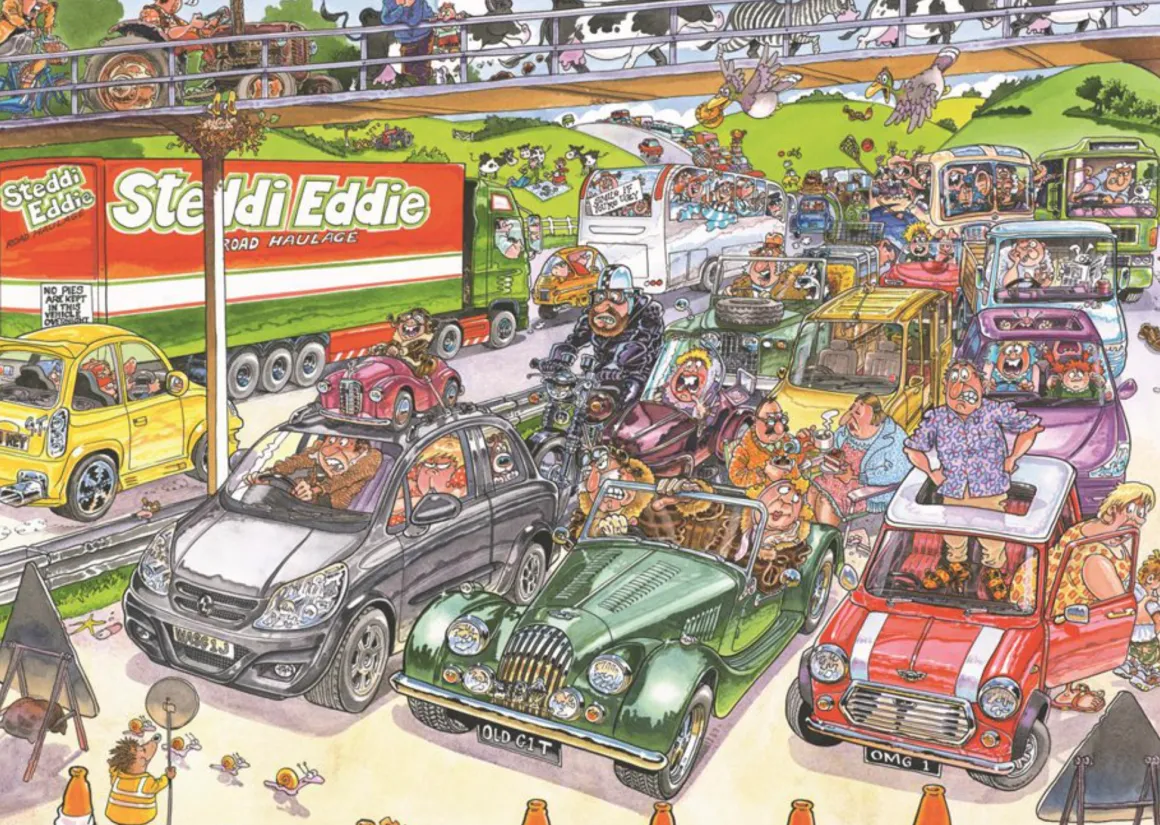 Jumbo Wasgij Original 19 - Pitstop! - 1000 stukjes