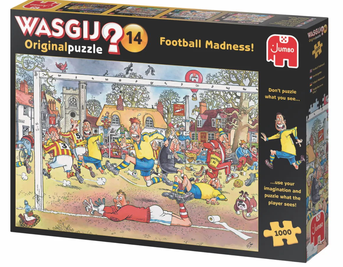 Jumbo Wasgij Original 14 - Voetbalgekte! - 1000 stukjes