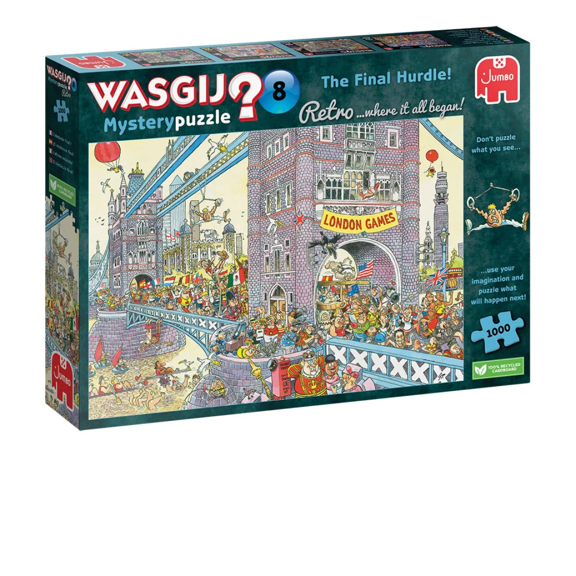 Jumbo Wasgij Retro Mystery 8 - De Laatste Horde - 1000 stukjes
