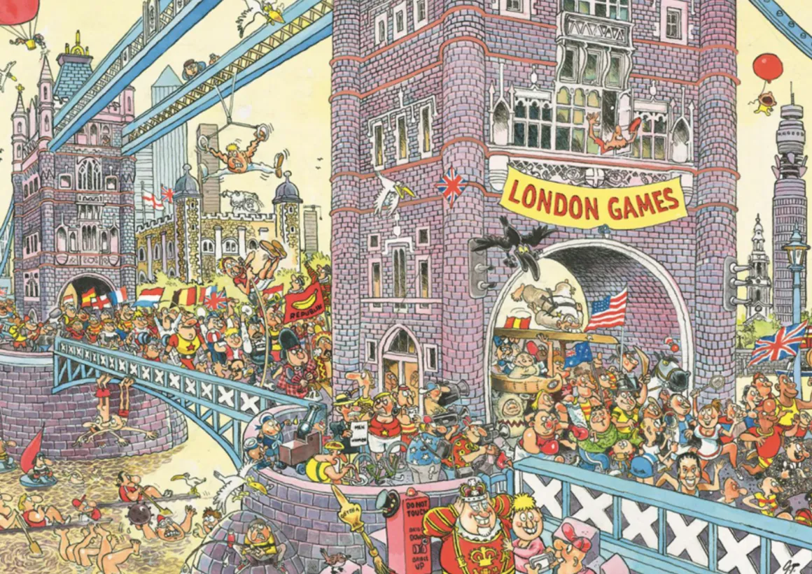Jumbo Wasgij Retro Mystery 8 - De Laatste Horde - 1000 stukjes