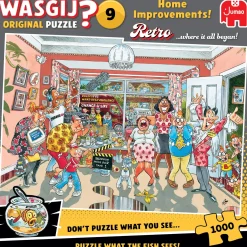 Jumbo Wasgij Retro Original 9 - Klein Verbouwinkje! - 1000 stukjes