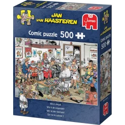 Jumbo Wie is de volgende ? - Jan van Haasteren - puzzel van 500 stukjes