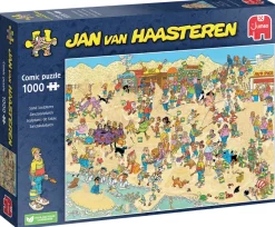 Jumbo Zandsculpturen - Jan van Haasteren - puzzel van 1000 stukjes