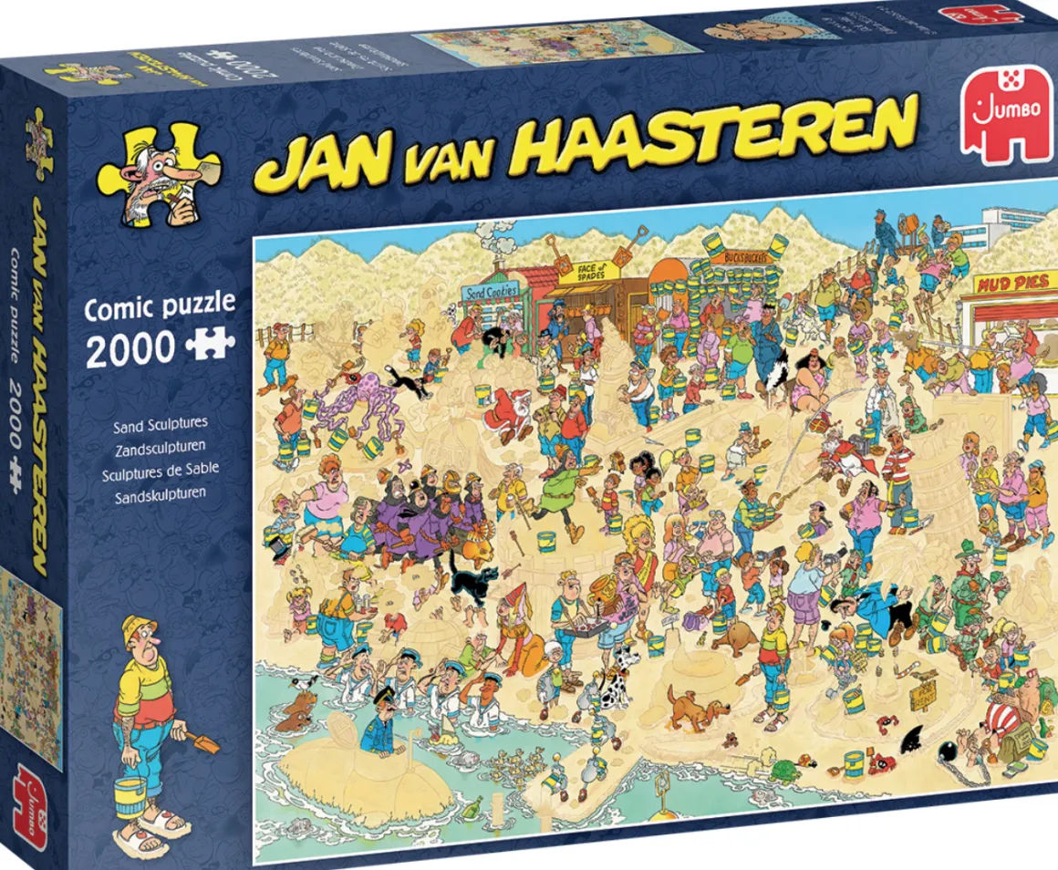 Jumbo Zandsculpturen - Jan van Haasteren - puzzel van 2000 stukjes