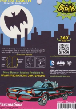 Metal Earth Batman Classic TV Batmobile - 3D puzzel