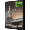 Metal Earth Booreiland en olietanker - Gift Box - 3D puzzel