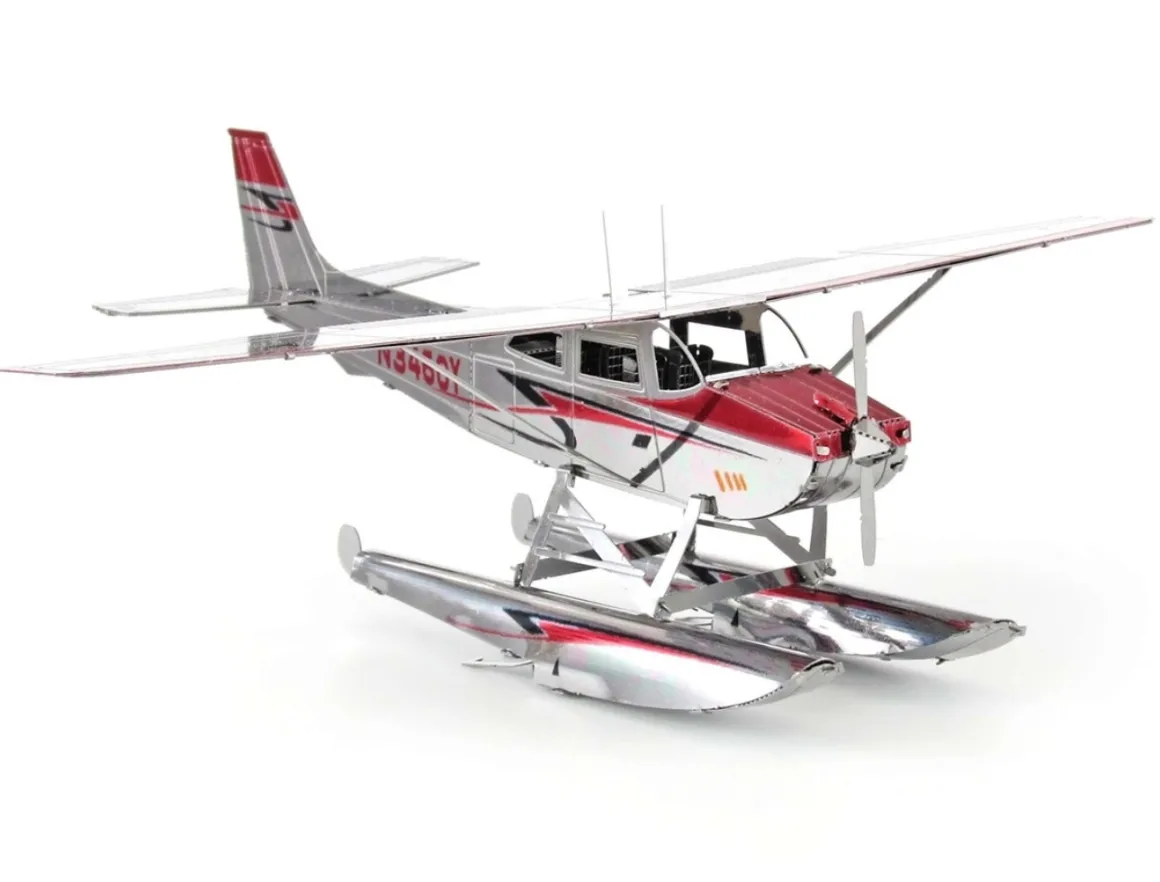 Metal Earth Cessna 182 Floatplane - 3D puzzel