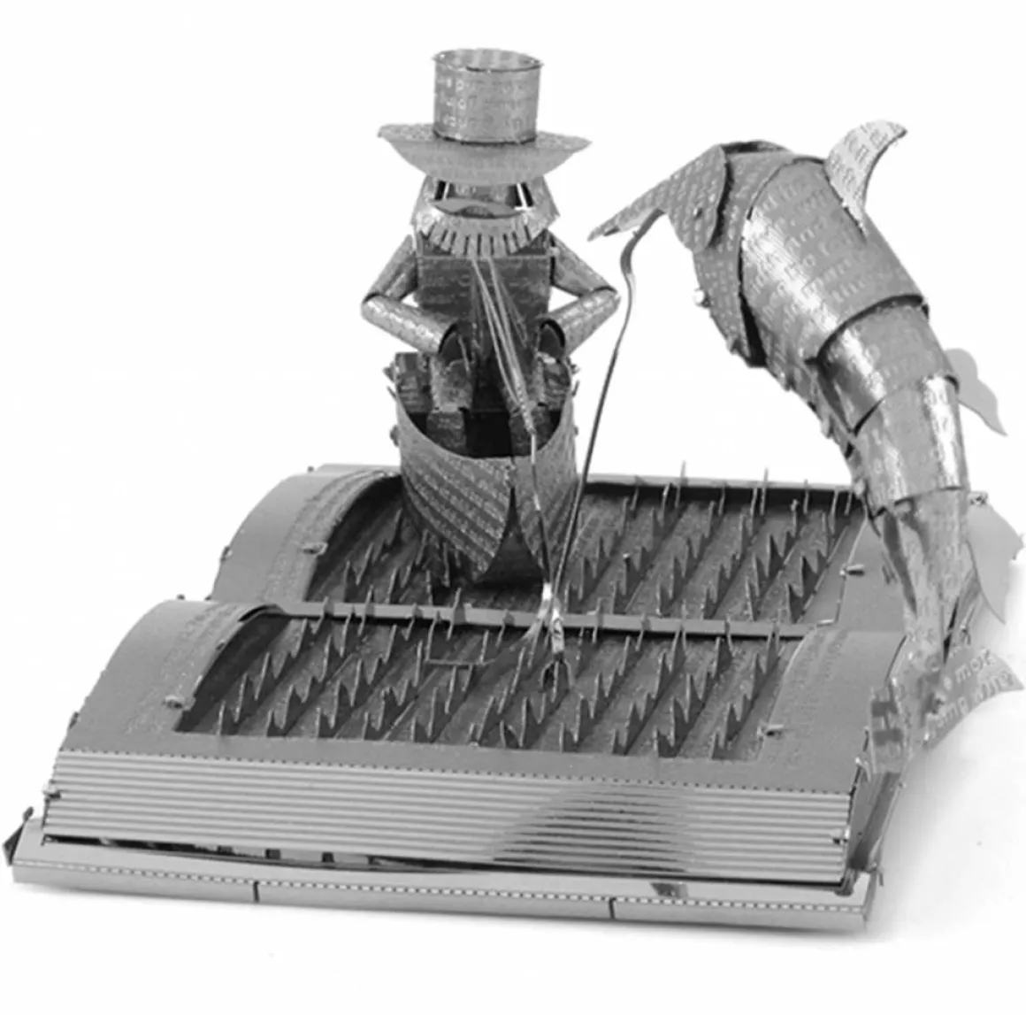 Metal Earth De oude man en de zee Boeksculptuur - 3D puzzel