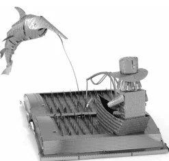 Metal Earth De oude man en de zee Boeksculptuur - 3D puzzel