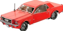 Metal Earth Ford Mustang 1965 Coupé Rood - 3D puzzel