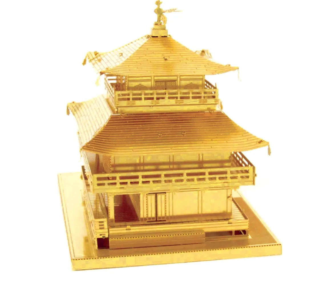 Metal Earth Gold Kinkaku-Ji - 3D puzzel