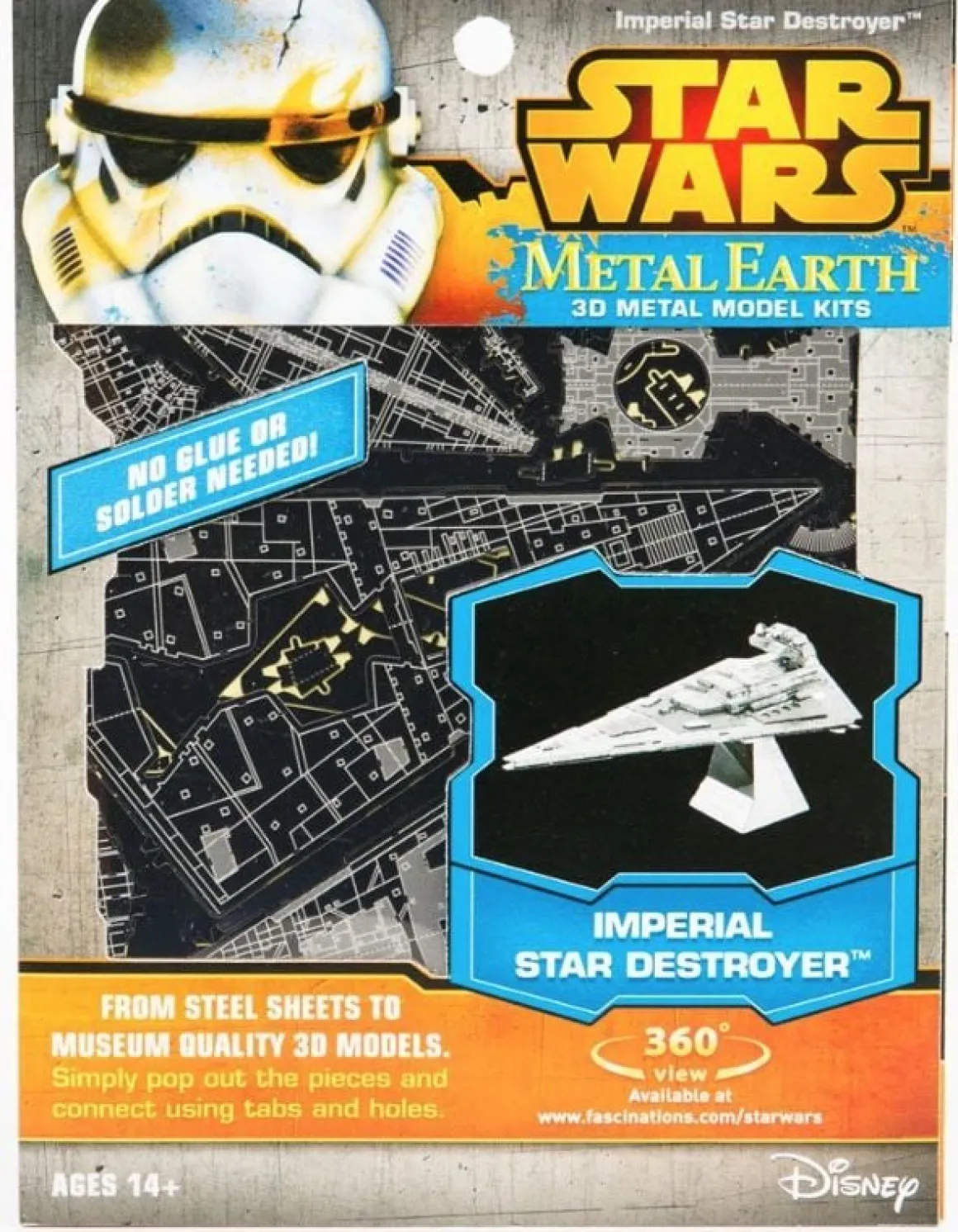 Metal Earth Imperial Star Destroyer - 3D puzzel