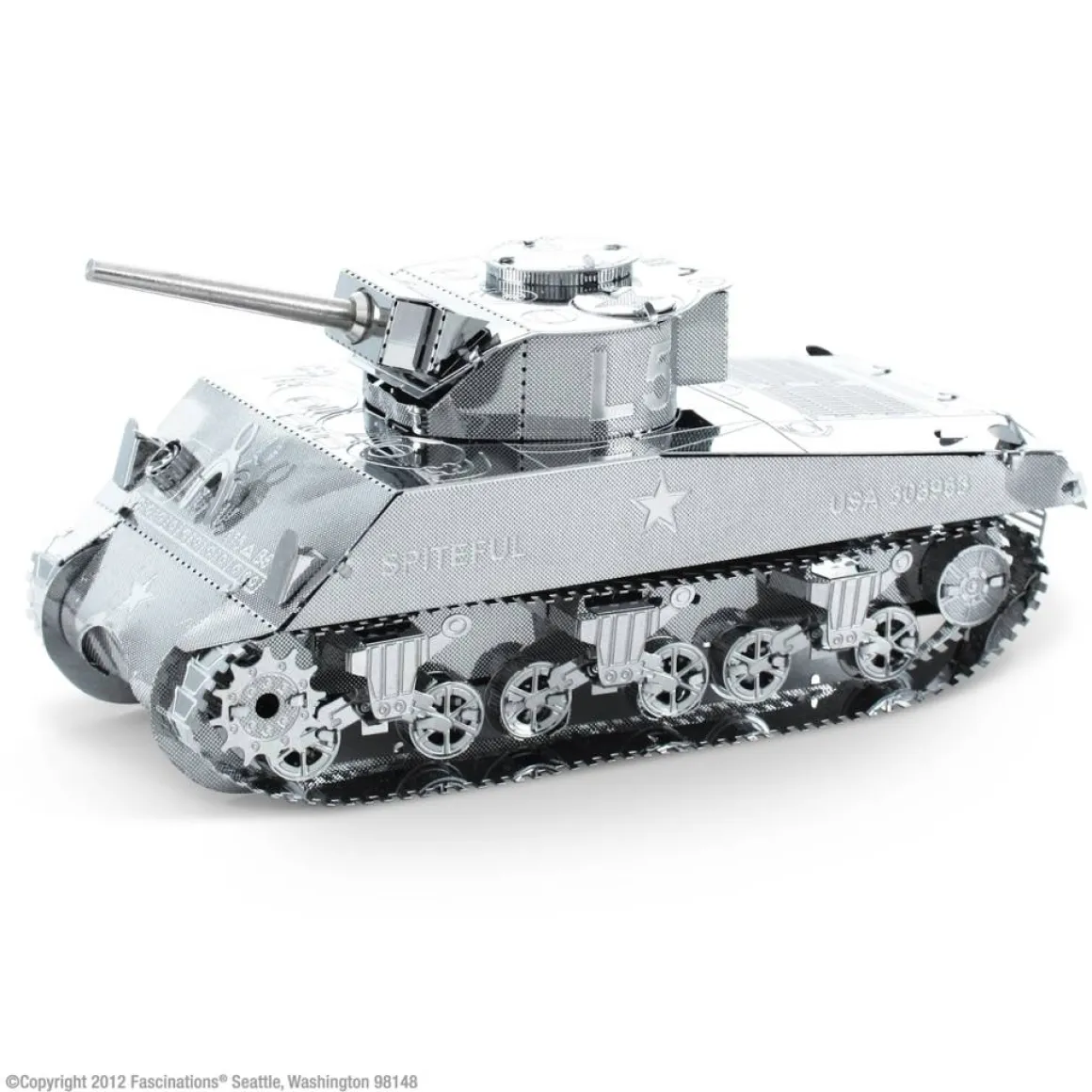 Metal Earth Sherman Tank - 3D puzzel