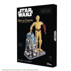 Metal Earth Star Wars R2D2 en C3PO box - 3D puzzel