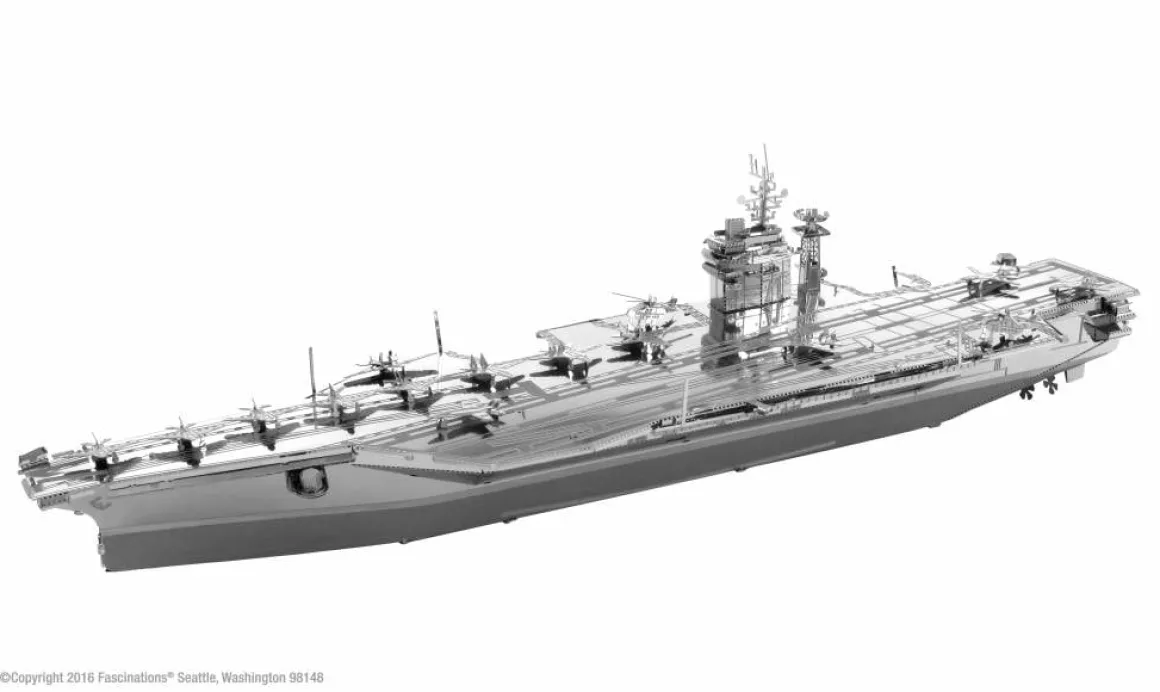 Metal Earth USS Roosevelt Carrier - Iconx 3D-puzzel
