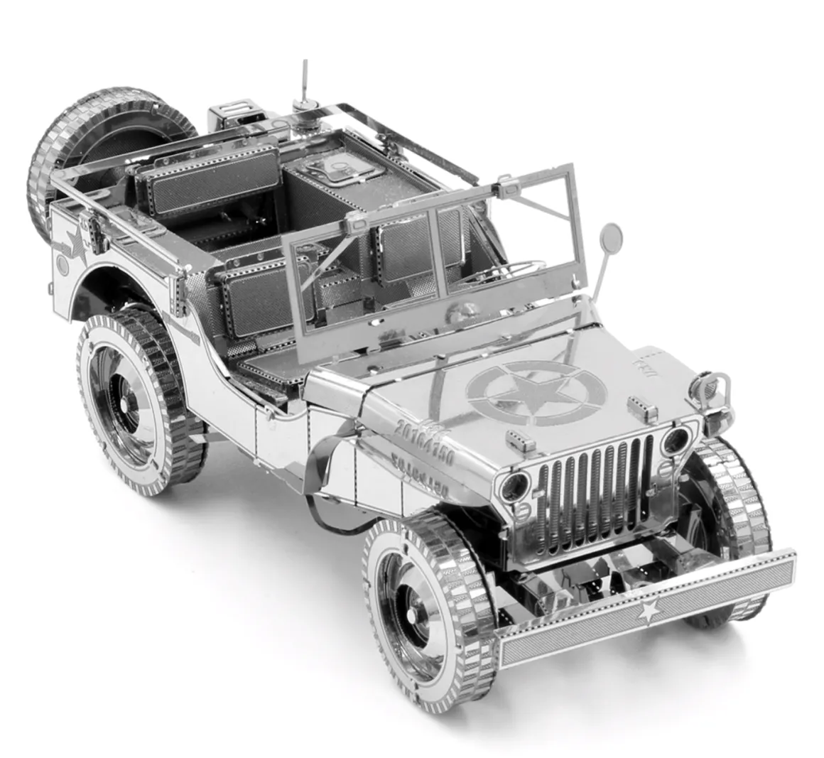 Metal Earth Willy's Overland Jeep - Iconx 3D puzzel