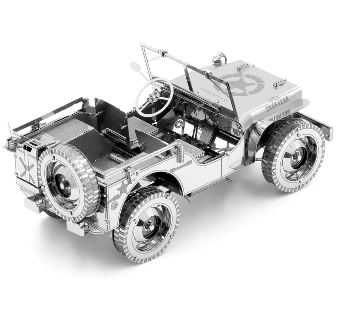 Metal Earth Willy's Overland Jeep - Iconx 3D puzzel