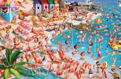 Piatnik Het strand - Comic - puzzel van 1000 stukjes