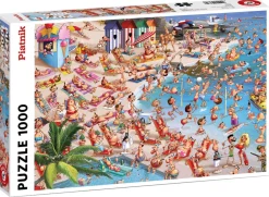 Piatnik Het strand - Comic - puzzel van 1000 stukjes