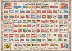 Piatnik Nationale emblemen - 1000 stukjes