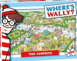 Plenty Gifts Waar is Wally - De Camping - leg- en zoekpuzzel van 1000 stukjes