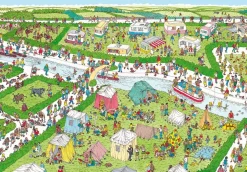Plenty Gifts Waar is Wally - De Camping - leg- en zoekpuzzel van 1000 stukjes