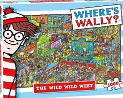 Plenty Gifts Waar is Wally - Het Wilde Westen - leg- en zoekpuzzel van 1000 stukjes