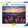 Ravensburger Lupinen In bloei - puzzel van 500 stukjes