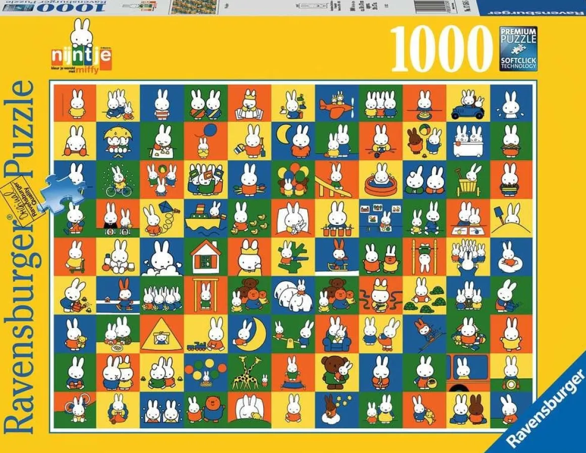 Ravensburger 99 Nijntjes - puzzel van 1000 stukjes