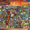 Ravensburger Adembenemend Alfabet "I&J" - Colin Thompson - puzzel 1000 stukjes