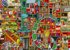 Ravensburger Adembenemend Alfabet "F&G"- Colin Thompson - puzzel 1000 stukjes