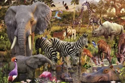 Ravensburger Afrikaanse dierenwereld - 3000 stukjes