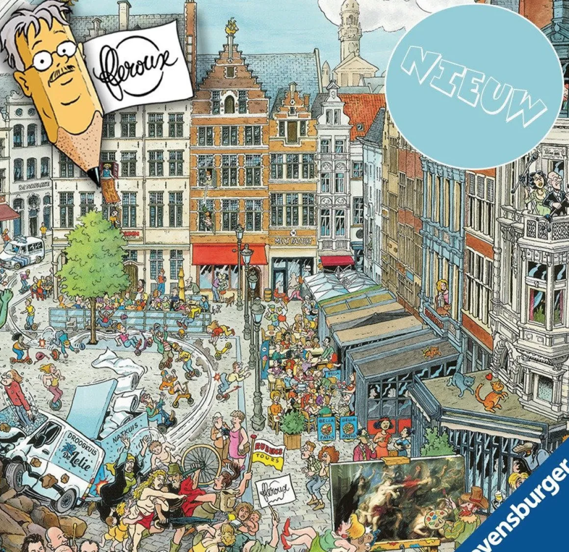 Ravensburger Antwerpen - Fleroux - puzzel van 1000 stukjes