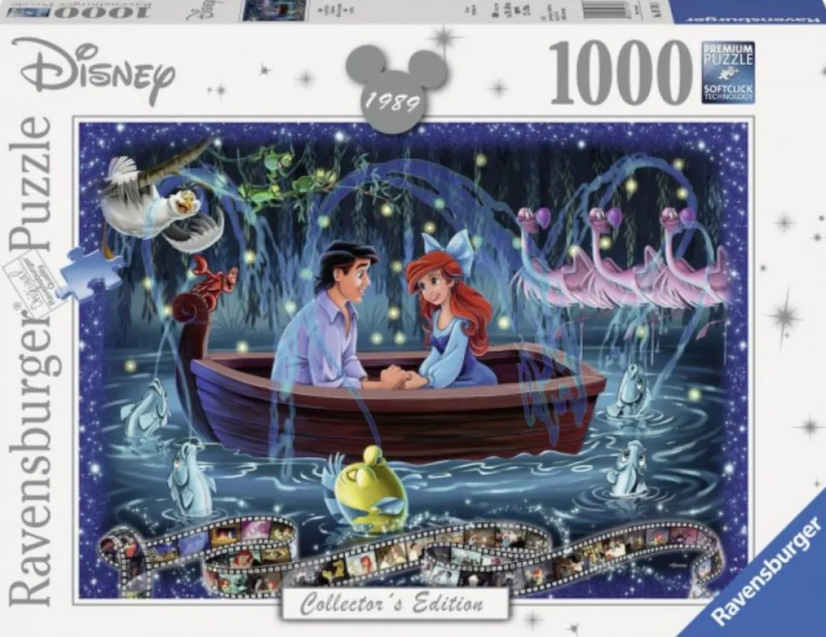 Ravensburger Ariel - De kleine zeemeermin - Disney - Collector's Item - puzzle van 1000 stukjes