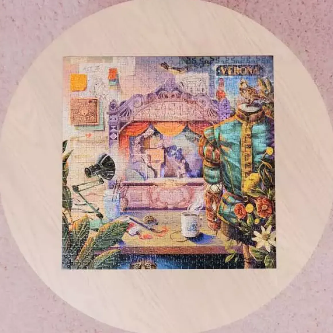 Ravensburger Art&Soul - Romeo & Julia - vierkante puzzel van 750 stukjes