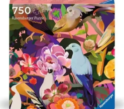 Ravensburger Art&Soul - Bird Watching - vierkante puzzel van 750 stukjes