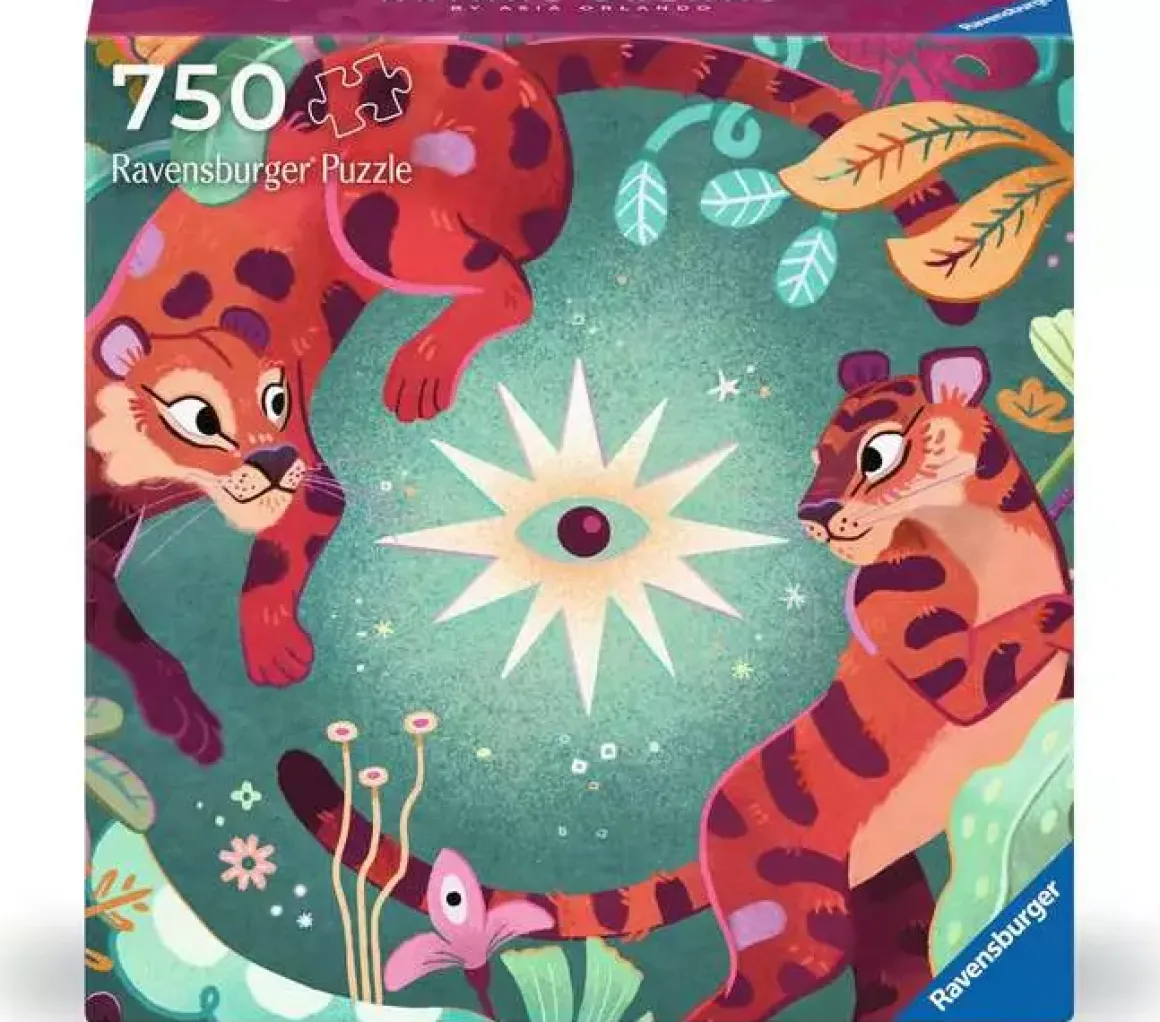 Ravensburger Art&Soul - Animal Dreams - vierkante puzzel van 750 stukjes