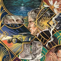 Ravensburger Art&Soul - The Great Gatsby - vierkante puzzel van 750 stukjes