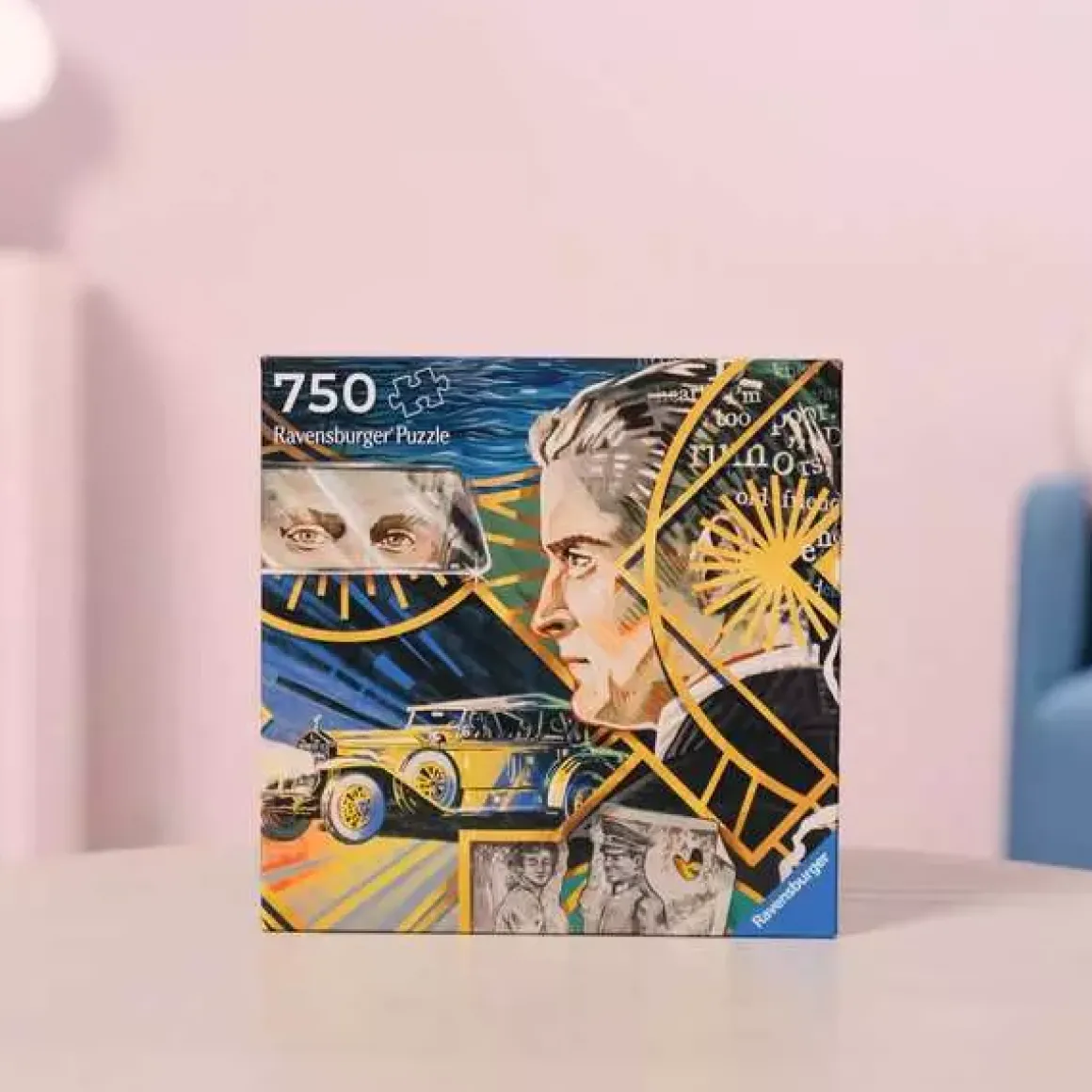 Ravensburger Art&Soul - The Great Gatsby - vierkante puzzel van 750 stukjes
