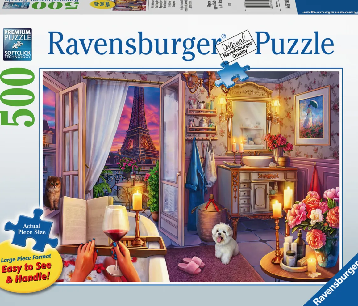 Ravensburger Badkamer in Parijs - 500 XL stukjes