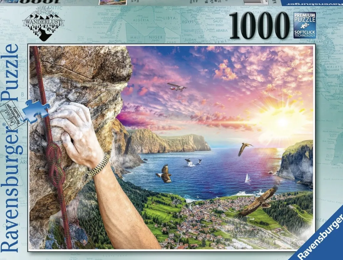 Ravensburger Bergbeklimmer - puzzel van 1000 stukjes