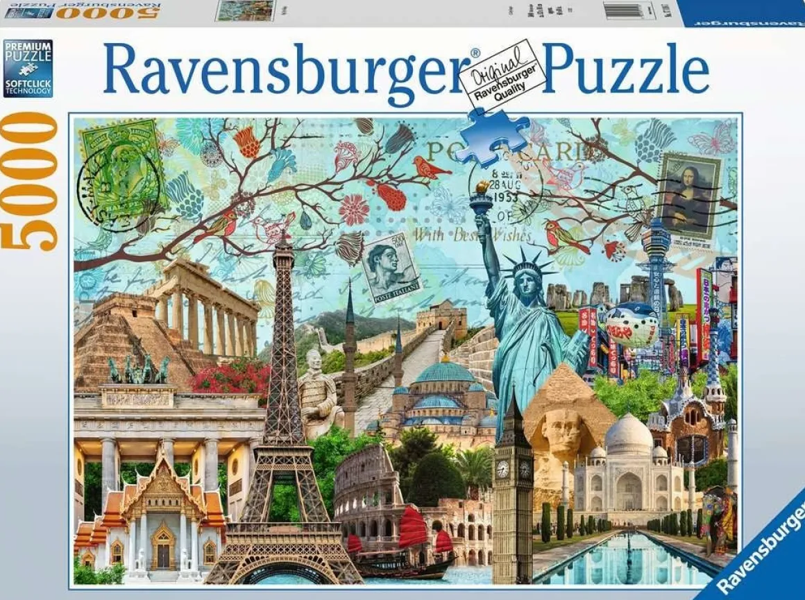 Ravensburger Big City Collage - puzzel van 5000 stukjes