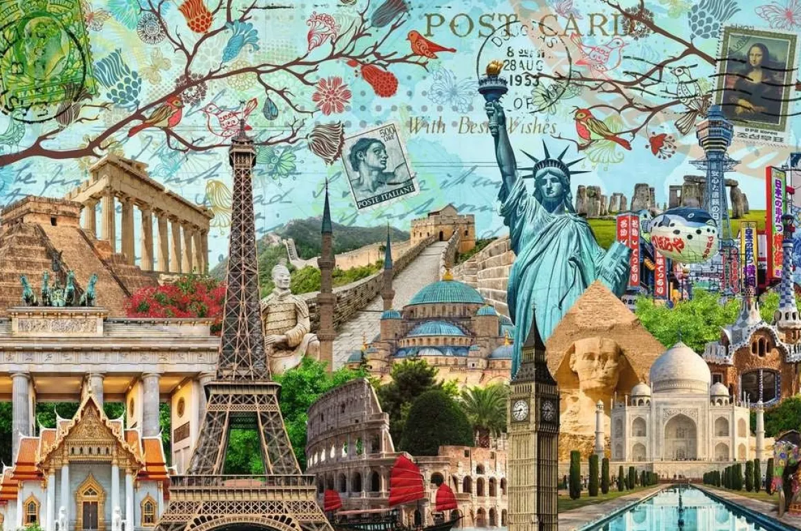 Ravensburger Big City Collage - puzzel van 5000 stukjes