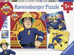 Ravensburger Bij gevaar Brandweerman Sam roepen - 3 x 49 stukjes