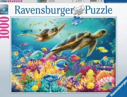 Ravensburger Blauwe Onderwaterwereld - puzzel van 1000 stukjes