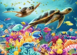 Ravensburger Blauwe Onderwaterwereld - puzzel van 1000 stukjes