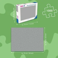 Ravensburger Blauwe Onderwaterwereld - puzzel van 1000 stukjes