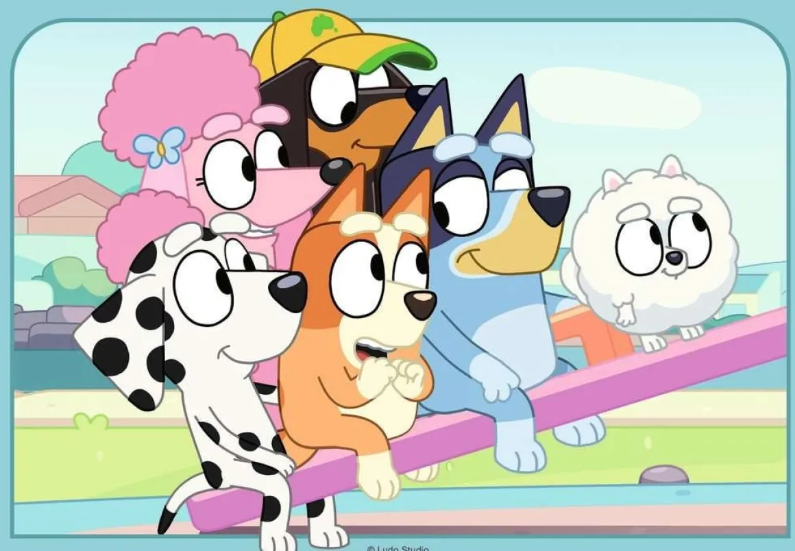 Ravensburger Bluey - 2 puzzels van 12 stukjes