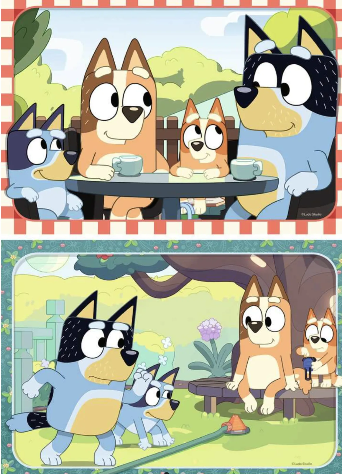 Ravensburger Bluey - 2 x 12 stukjes