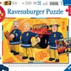 Ravensburger Brandweerman SAM in actie - 2 x 12 stukjes